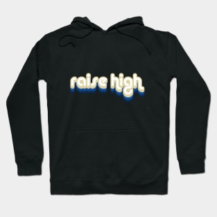 gwash retro bubble lettering Hoodie